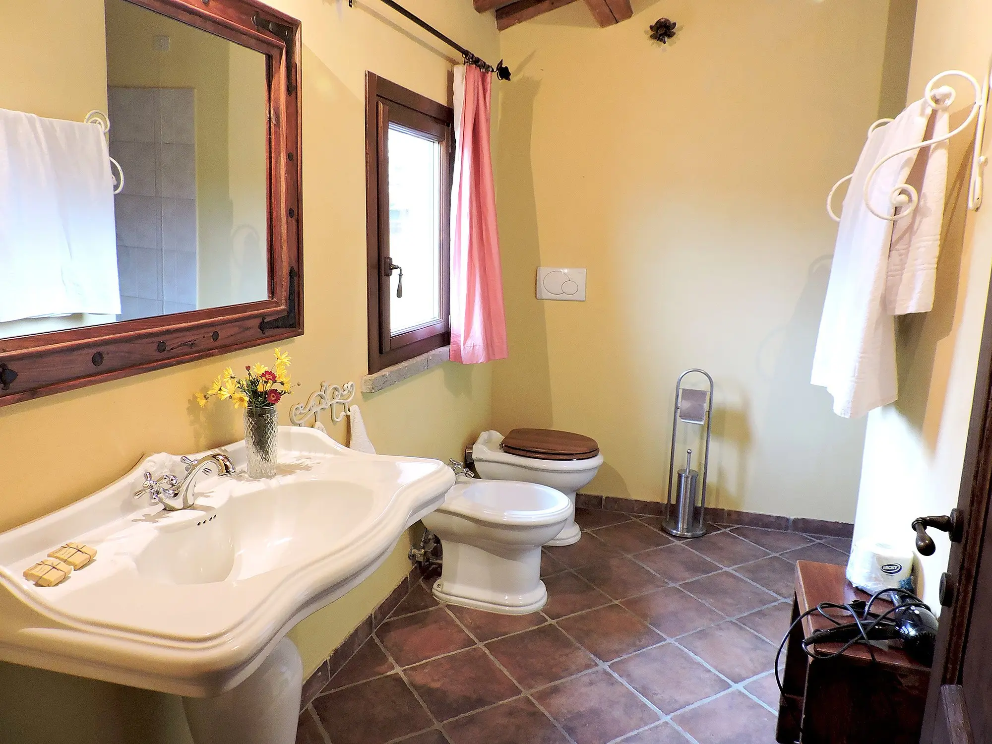 Il bagno della Suite Etrusca