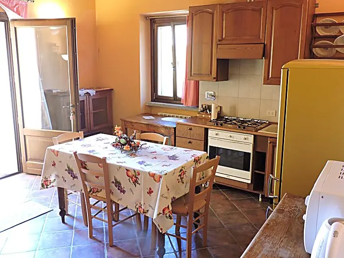 Suite Etrusca: la cucina