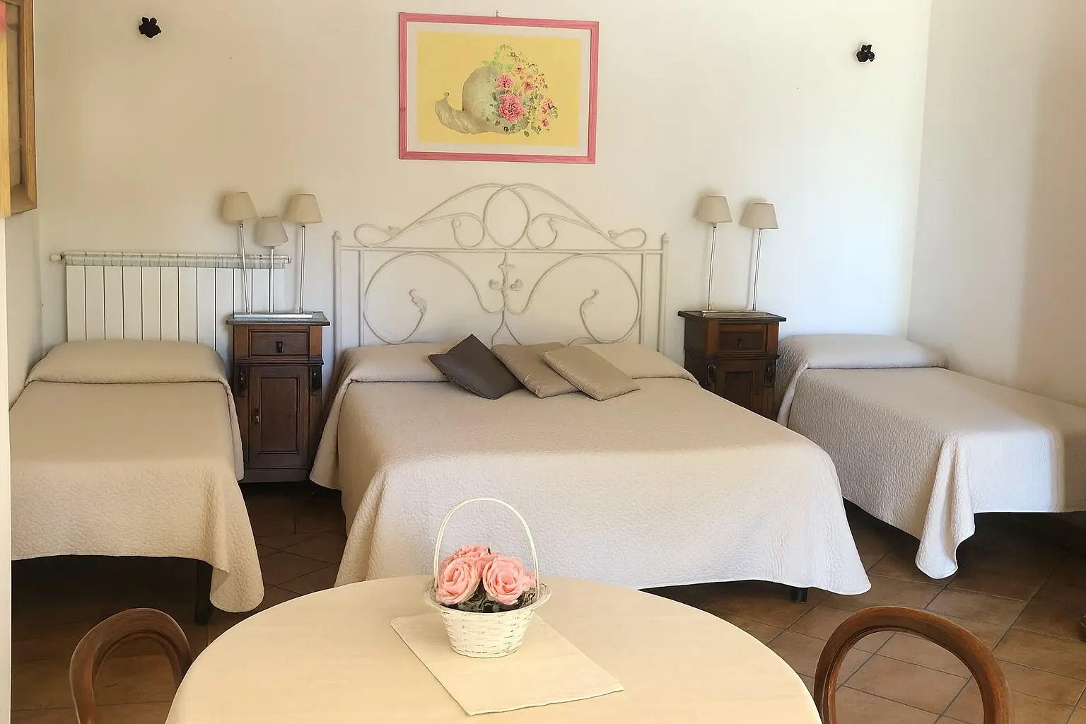 Suite Tuscania: la camera