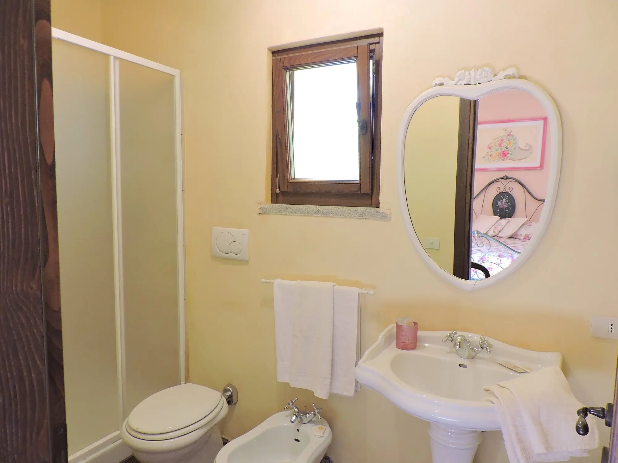 Il bagno della Suite Tuscia
